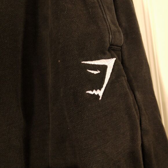 Gymshark Essential jogger sweatpants mens M Medium black work out gym A2A2X - Picture 3 of 10